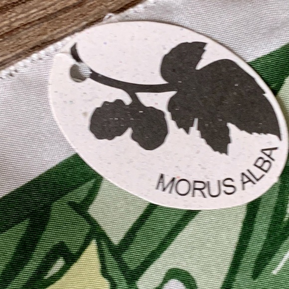 Hand Made Czech Republic Natural Silk Scarf  16/67” - Picture 7 of 8